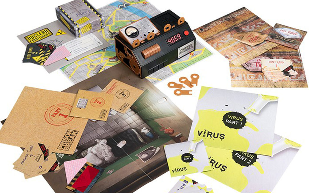 Escape Room the Game Components