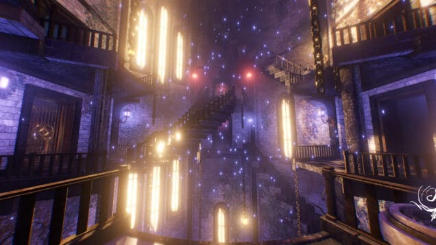 Alice Virtual Reality Escape Room Stairs
