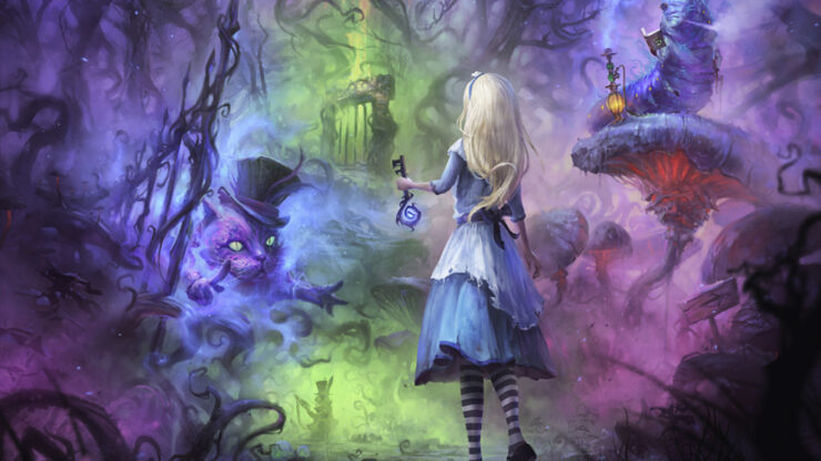 Alice in wonderland escape room