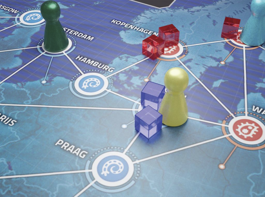 Pandemic Hot Zone Europa NL-Bord