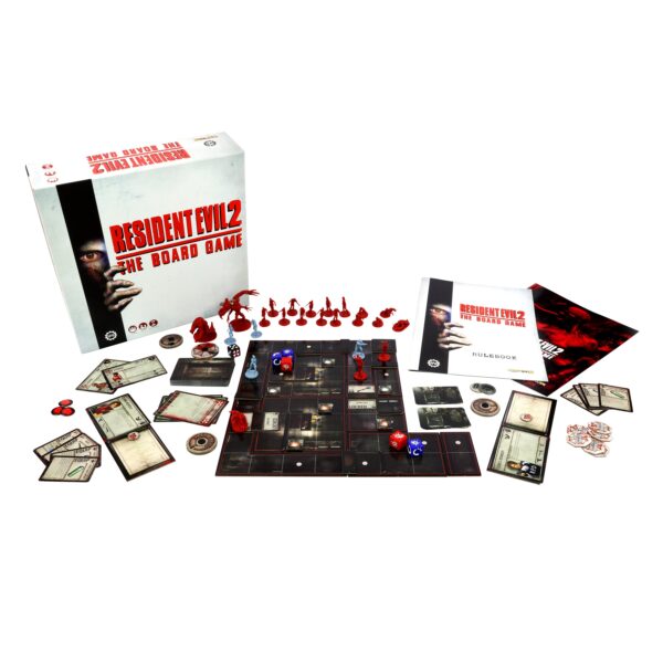 Resident Evil 2: the Board Game Componenten