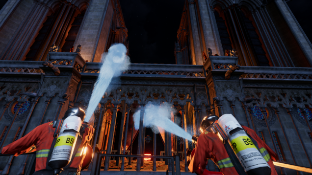 Save Notre-Dame on Fire Town-Quest Ubisoft VR Escape Room Screenshot 1