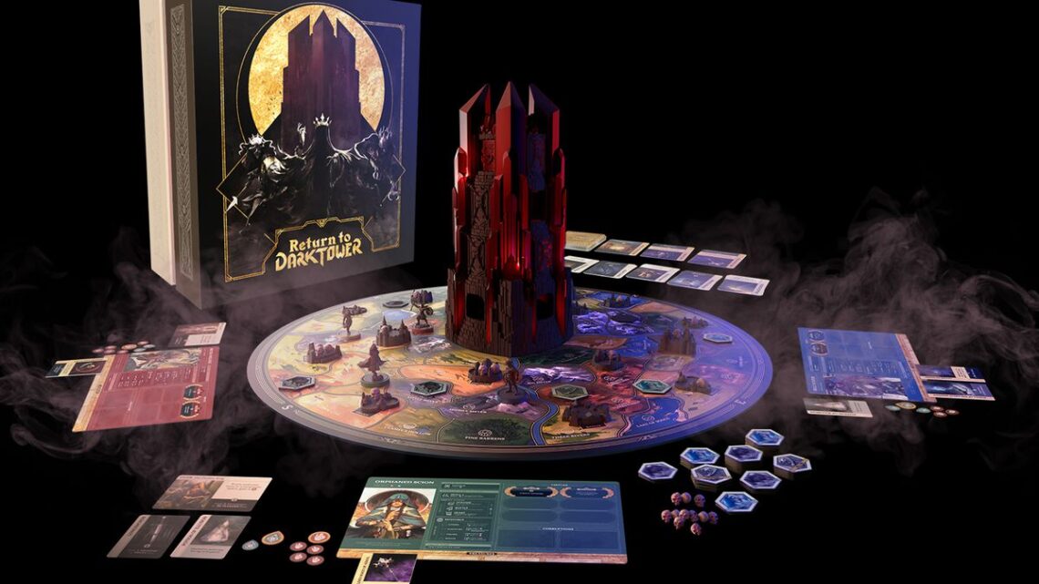 Return to Dark Tower Fantasy Board Game TownQuest Zoetermeer