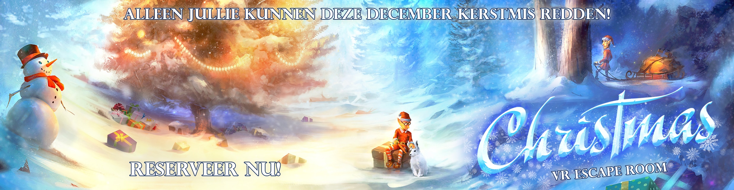 Christmas VR Escape Room kerst bij Town Quest